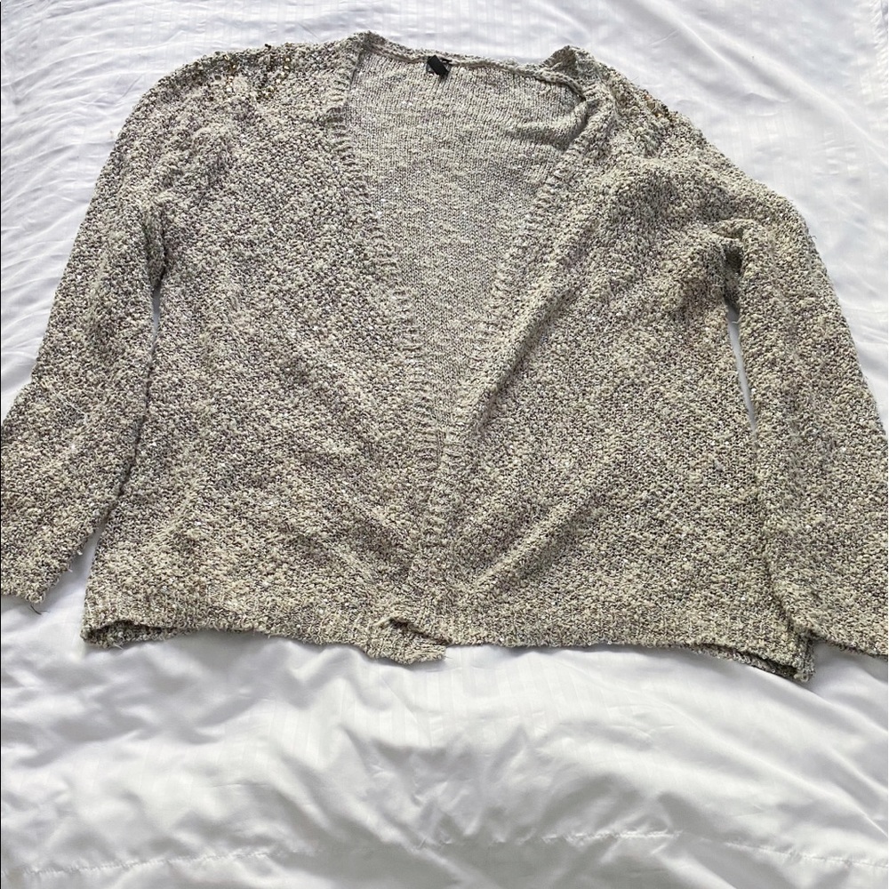 Sequined and Studded Cardigan